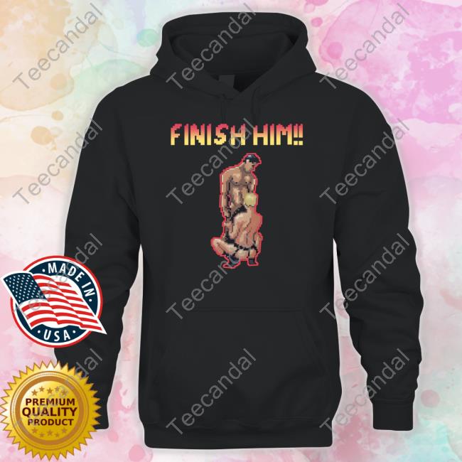 Finish Him Video Game Gaymer T-Shirt