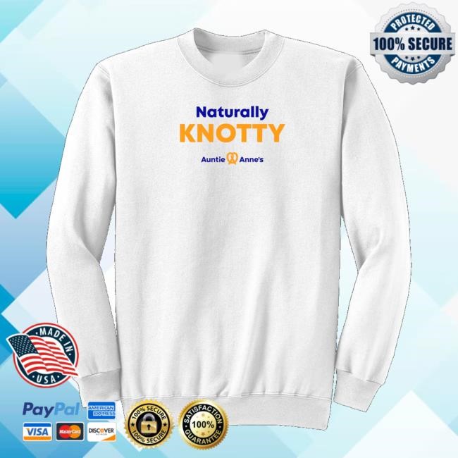 Auntie Anne's Merch Store Naturally Knotty Crewneck Sweatshirt
