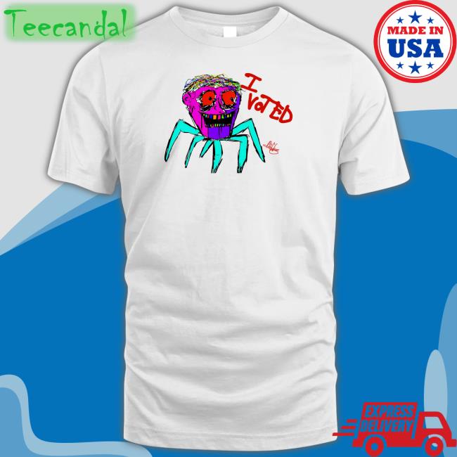 I Voted Bubble Hoodie