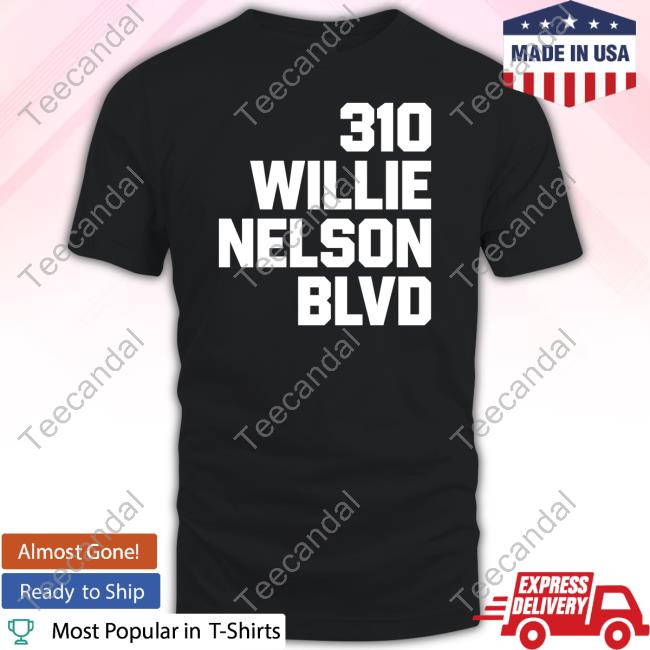310 Willie Nelson Boulevard T-Shirt