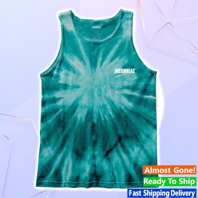 Original Insomniac Tie Dye Tee Shirt Insomniac Shop Merch Store