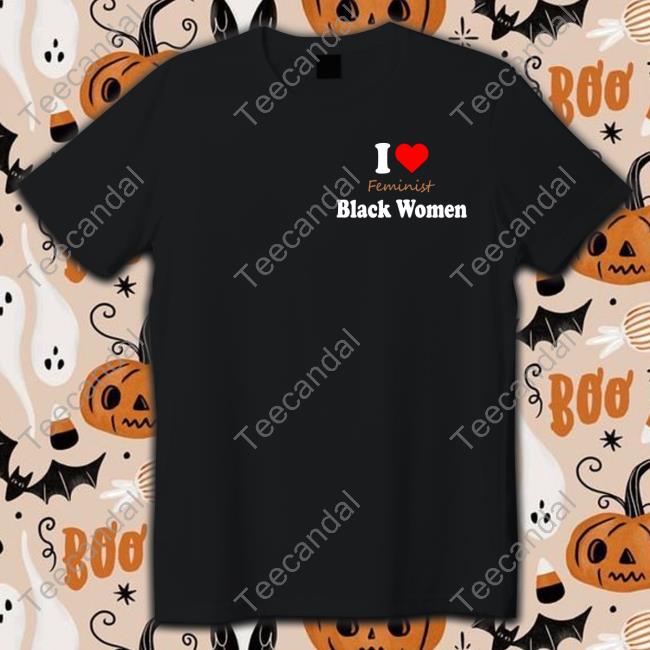 Chakra Bomb I Love Feminist Black Women Hooded Sweatshirt