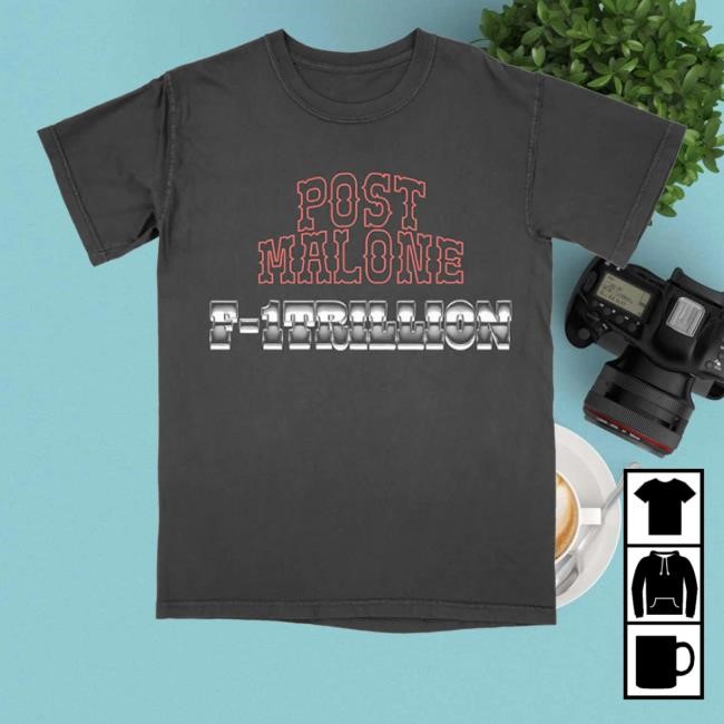 Post Malone Merch F-1 Trillion Tracklist Shirts