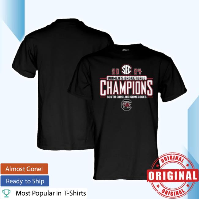 Original Carolina Gamecocks 2024 Sec Women's Basketball Regular Season Champions Locker Room Unisex Sweatshirt