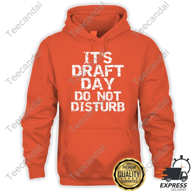 Official It's Draft Day Do Not Disturb T Shirt Lucy Rohden It's Draft Day Do Not Disturb Shirt