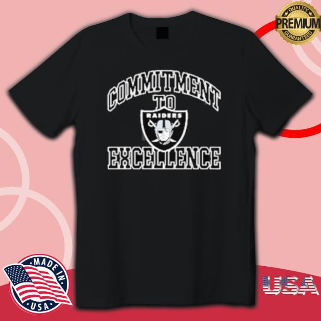 Las Vegas Raiders Commitment To Excellence Hyper Local Tri-Blend Long Sleeve Shirt