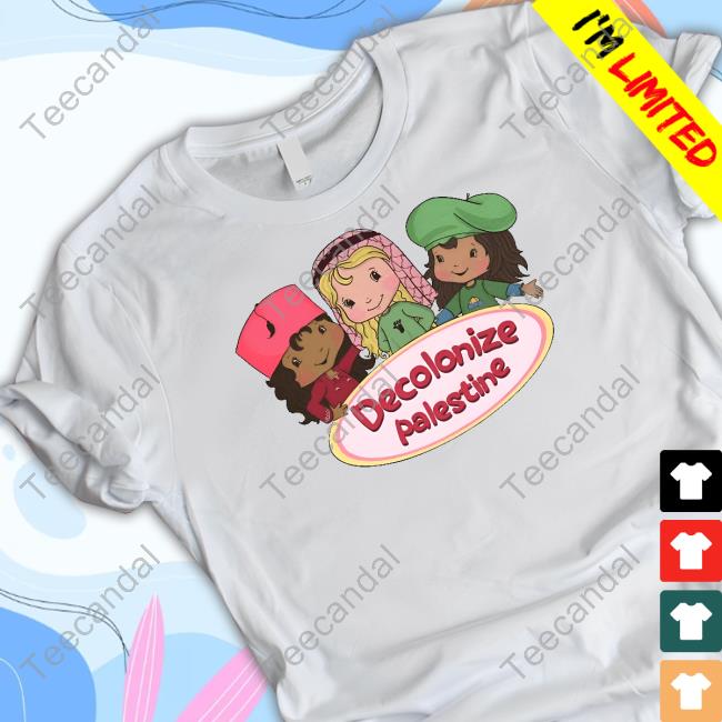 The Strawberry Shortcake Decolonize Palestine Hoodie