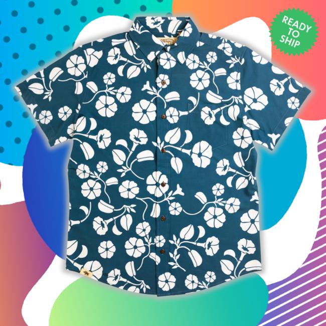 Westernaloha Merch Pohuehue Pareu Hawaiian Long Sleeve T Shirt