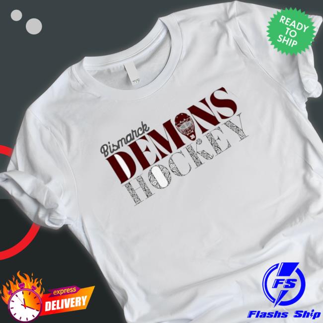 Bismarck Demons Hockey Art Hoodie