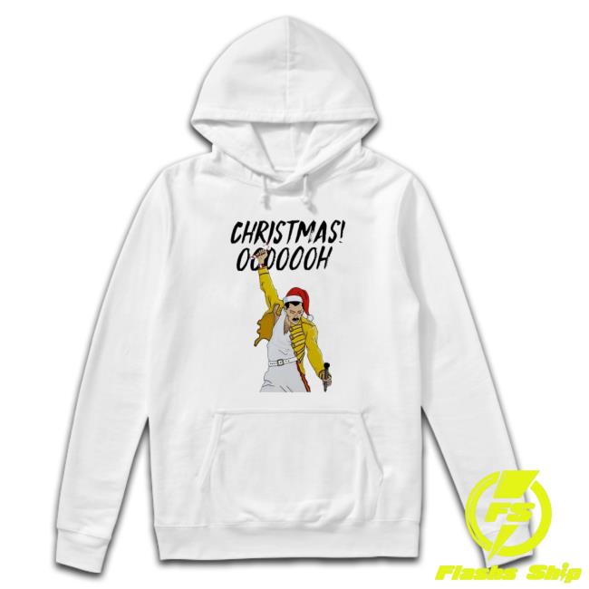 Freddie Mercury Christmas Ooooooh Tee Freddie Mercury Christmas Ooooooh Tee Shirt