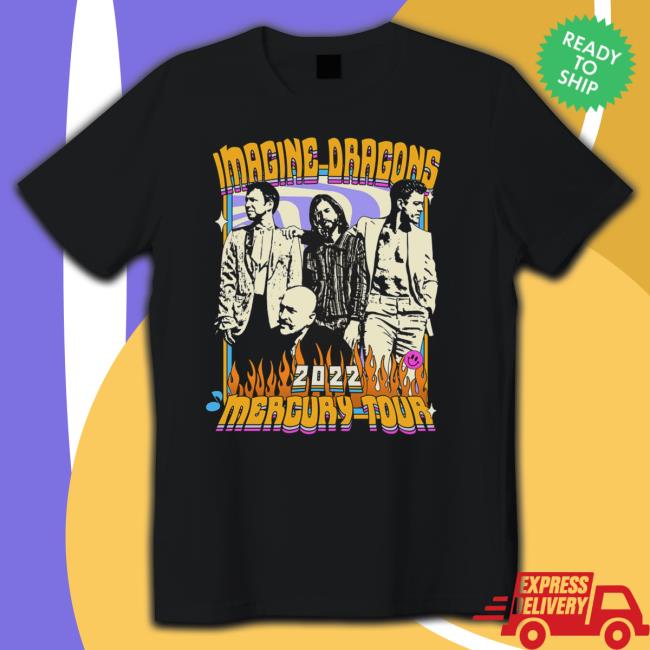Imagine Dragons 2022 Mercury Tour Hooded Sweatshirt
