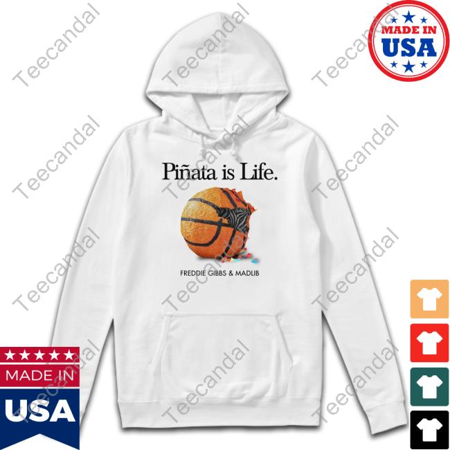 Pinatatenata Merch Piñata Is Life Freddie Gibbs & Madlib Tee