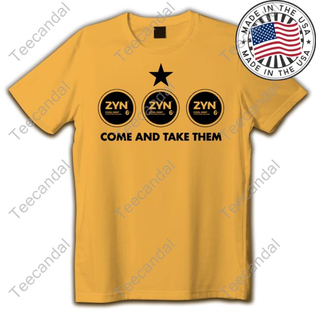 Thegoodshirts Zyn Cool Mint 6Mg Come And Take Them Long Sleeve T-Shirt Zyn Cool Mint 6Mg Come And Take Them Tank Top Thegoodshirts