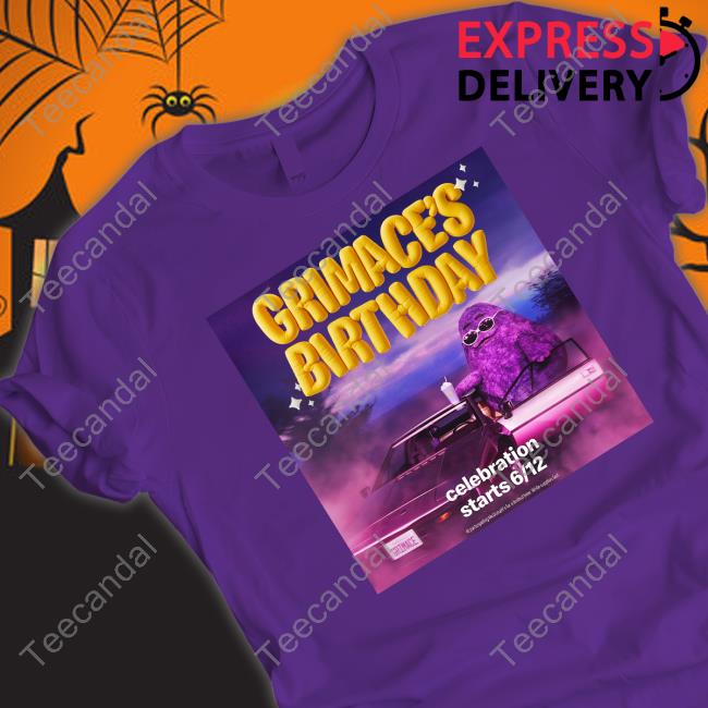 Mcdonald's Grimace's Birthday Hoodie