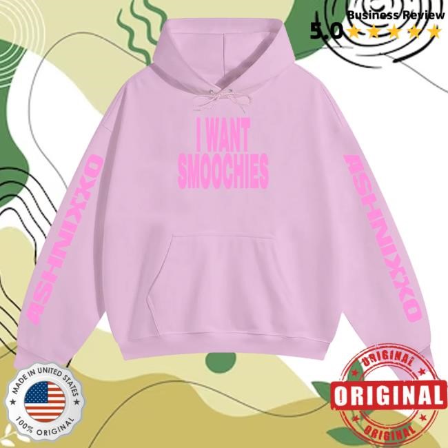 Ashnikko Eur Merch Shop Store I Want Smoochies Sweatshirt