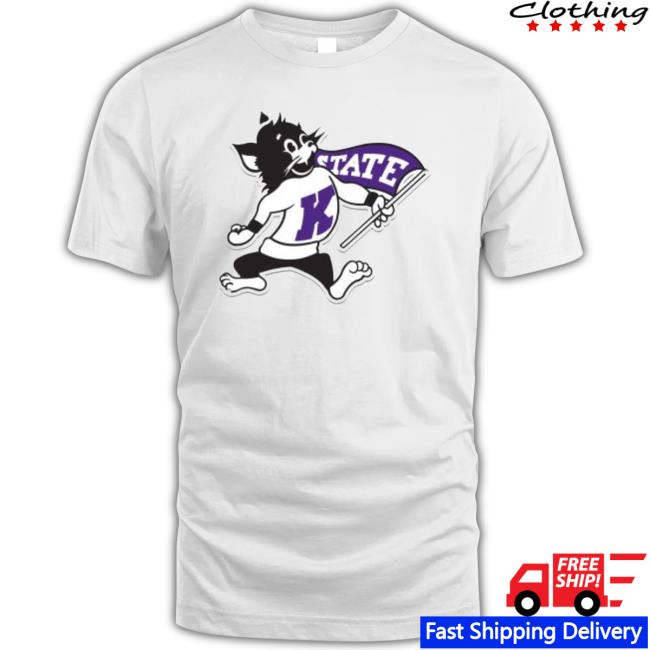 Kansas State Wildcats Flag Logo Champions 2022 Crewneck Sweatshirt