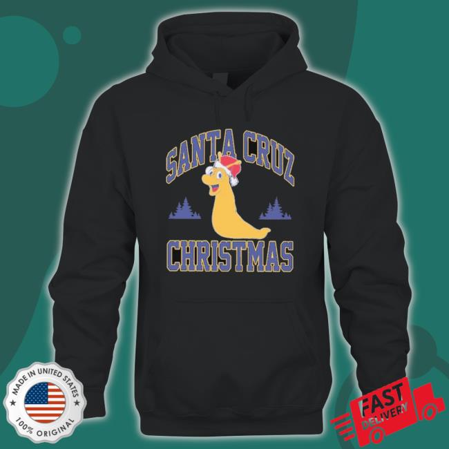 Official Santa Cruz Christmas Long Sleeve Shirt Official Santa Cruz Christmas Hoodie