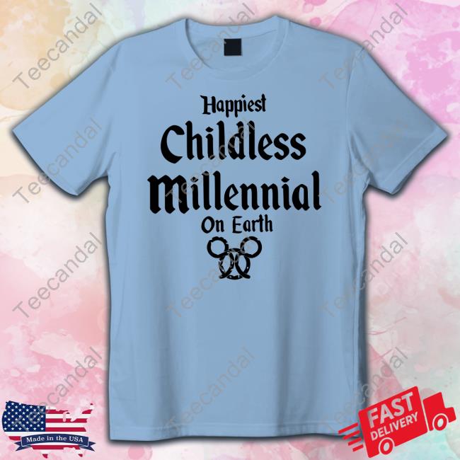 Casuallygreg Happiest Childless Millennial On Earth Tee Greg