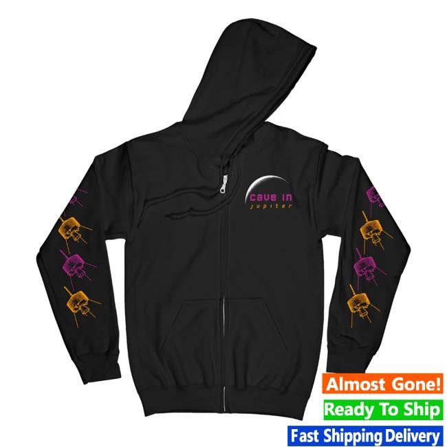 Cave In "Jupiter Emerging" Black Long Sleeve Shirt Deathwish Inc Merch Store