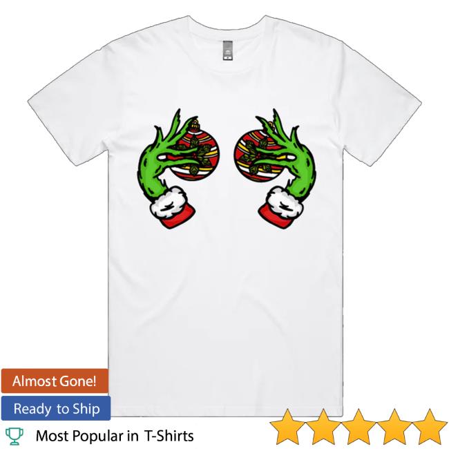 Spicybaboon Store Grinch Nips T-Shirt
