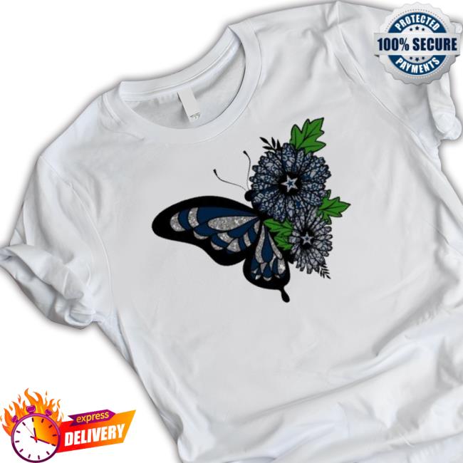 Butterfly And Sunflower Dallas Cowboys Logo 2023 Sweaters Butterfly And Sunflower Dallas Cowboys Logo 2023 New Shirt