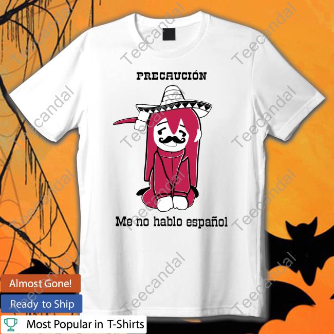 Bocchi The Rock Precaucion Me No Hablo Espanol Unisex Sweatshirt