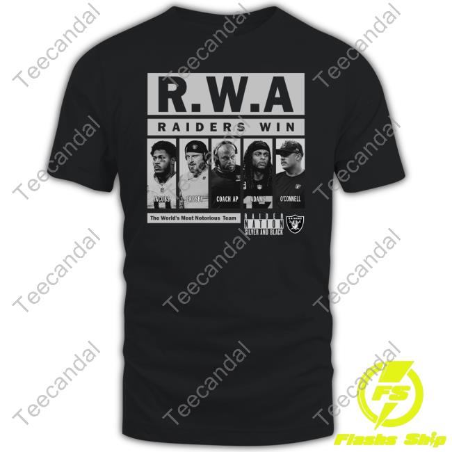 Las Vegas Raiders Rwa Raiders Win The World's Most Notorious Team Tank Top