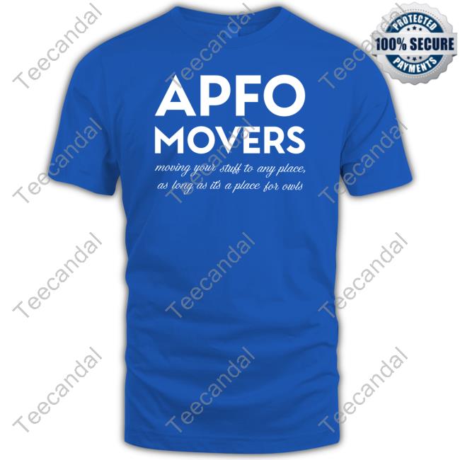 Apfo Movers New Shirt