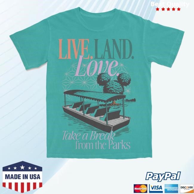 The Lost Bros Merch Live Land Love Shirt