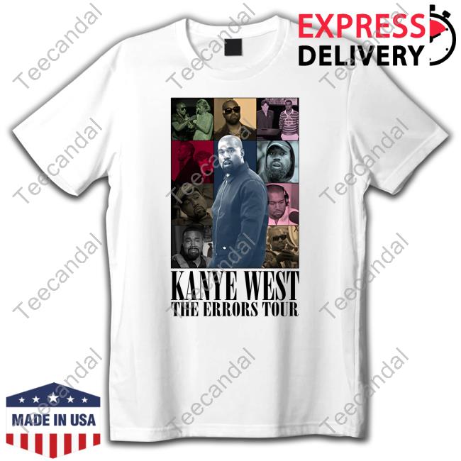 Shitheadsteve Kanye West The Errors Tour Tee Shirt