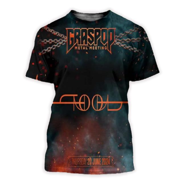 Trending Graspop Metal Meeting Gmm24 On Thursday 20 June 2024 Tool Effing Tool 3D Unisex Sweatshirt