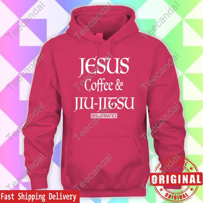 Arbella Insurance Jesus Coffee & Jiu Jitsu T Shirt Gary Washburn Jesus Coffee & Jiu Jitsu New Shirt