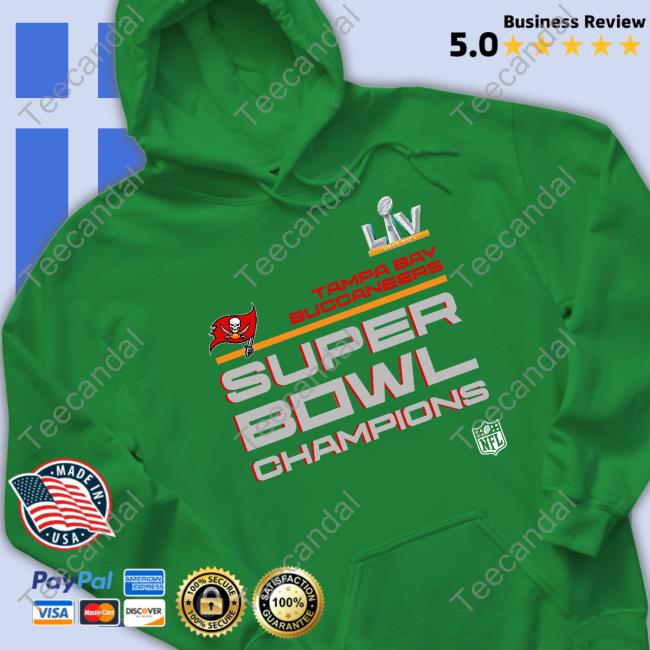 Tampa Bay Buccaneers Super Bowl Champions Hoodie Buccaneers