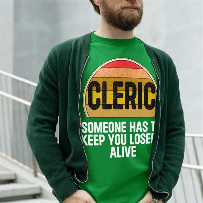Cleric Someone Has To Keep You Losers Alive Hoodie Alicia Marie
