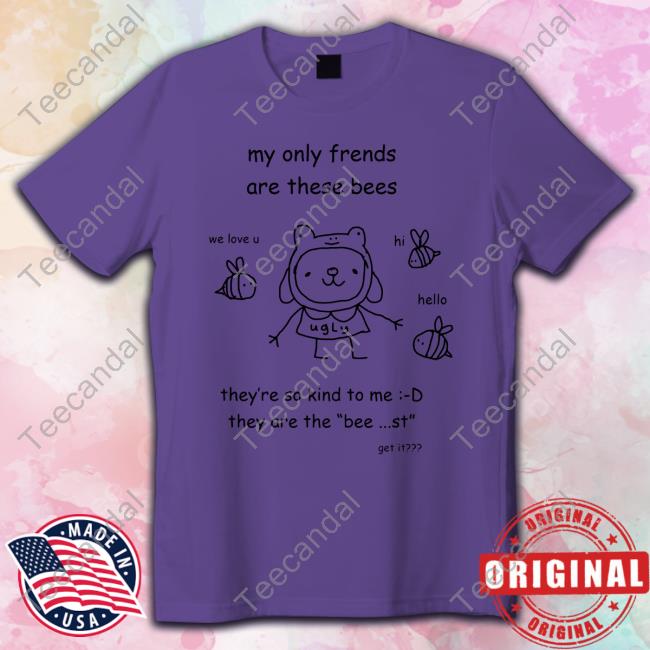 Stinky Katie Follow My Insta My Only Frends Are These Bees Sweatshirt