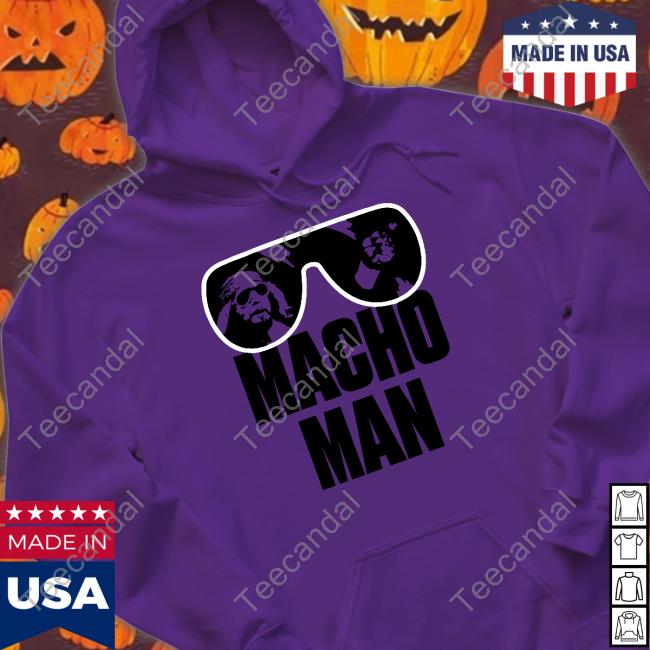 Alex Pearlman Wearing Macho Man T-Shirt