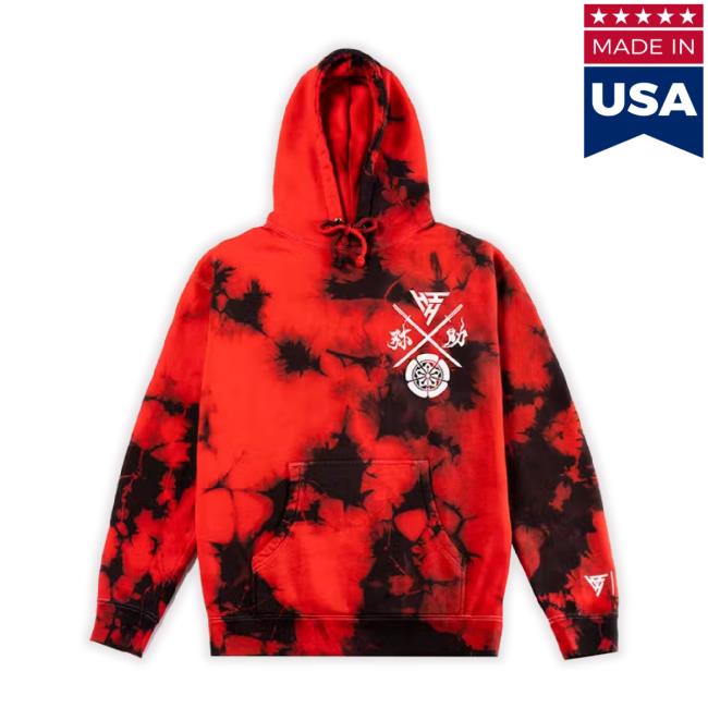 Trending Hypland X Yasuke Tie-Dye Katana Sweatshirt