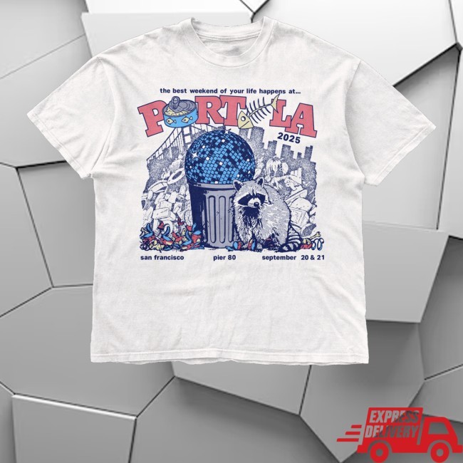 Portola Merch Dumpster Disco Lineup T-Shirt