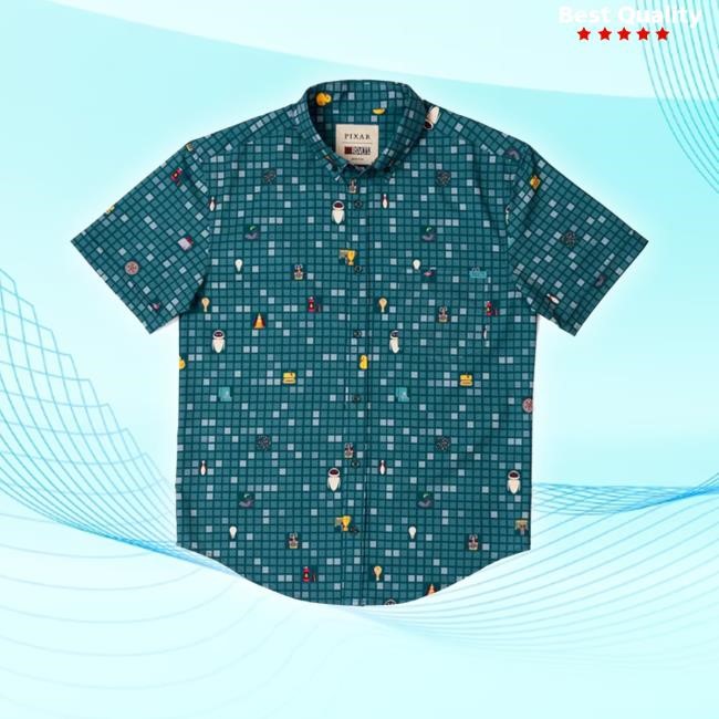 Official Rsvlts Disney Wall-E Treasure Trash Short Sleeve Funny Shirt