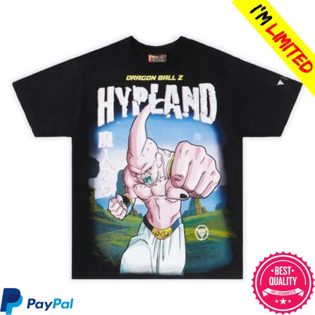 Official Hypland Merch Store Dragon Ball Z Super Buu Chaos New Shirt (Black) Smoke Hypland Apparel Clothing Shop