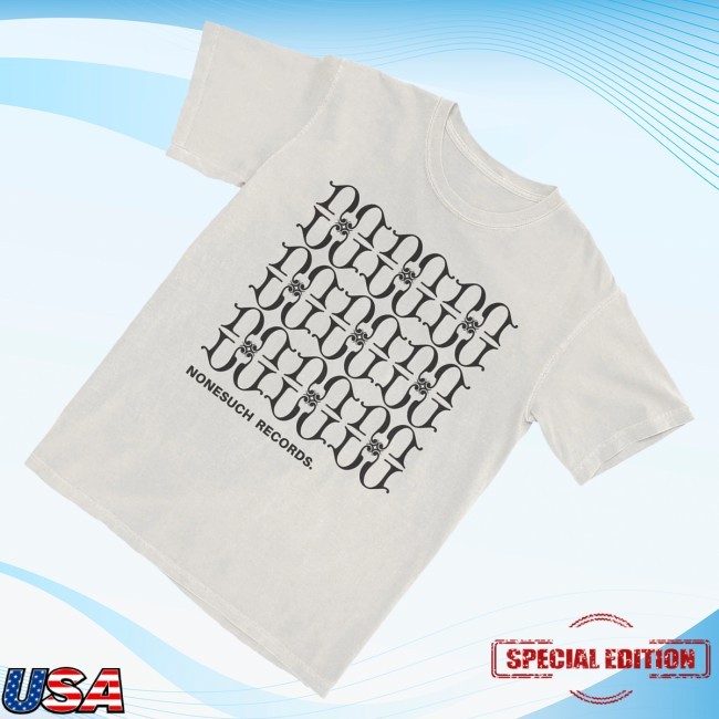 Nonesuch Merch Nonesuch Logo-Lattice Shirts White