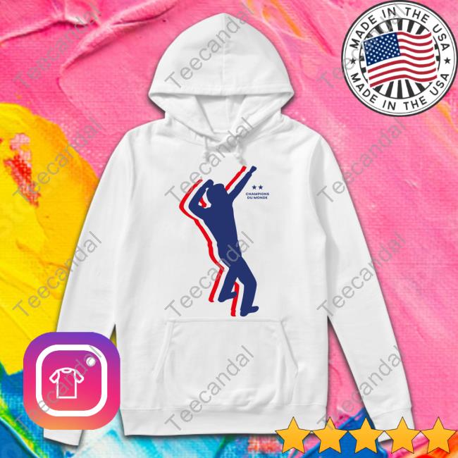 Équipe De France De Football Champions Du Monde Tees Elysee Boutique