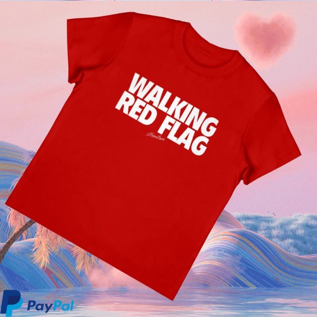 Walking Redflag Youth T Shirt Maison Rapito Merch Store