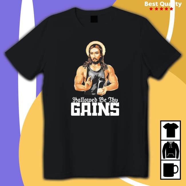 Official Jesus Hallowed Be Thy Gains Unisex Sweatshirt