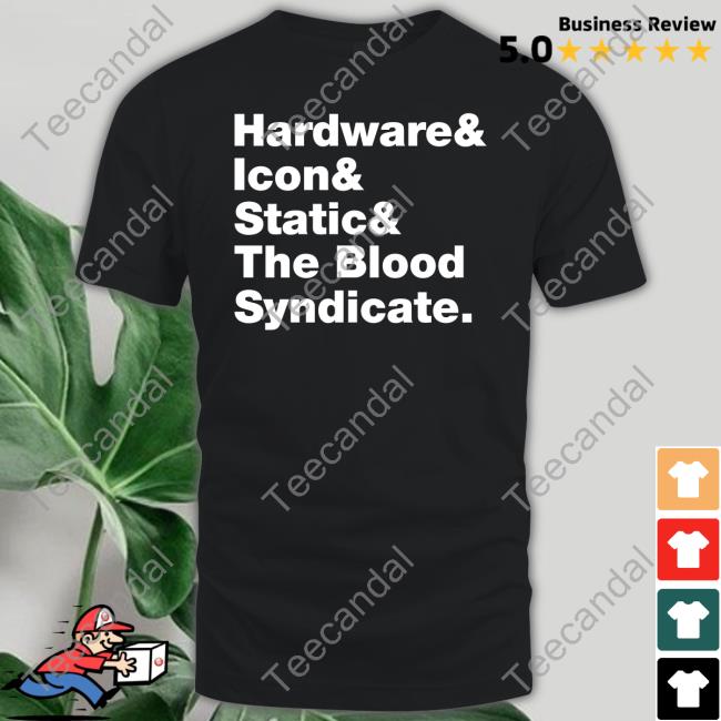 Jasonscottjones Hardware Icon Static And The Blood Syndicate Tee