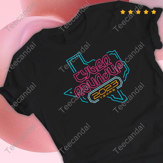 Cyber Roundup Tesla 2023 Tee Shirt