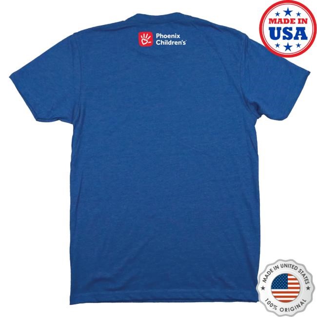 Official State Forty Eight Merch Men’S Crew Neck Phoenix Children’S Hospital Royal Blue Hooded Sweatshirt