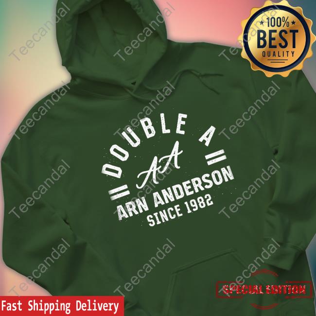 Double A Arn Anderson Since 1982 Long Sleeve Tee Shirt Double A Arn Anderson Since 1982 New Shirt