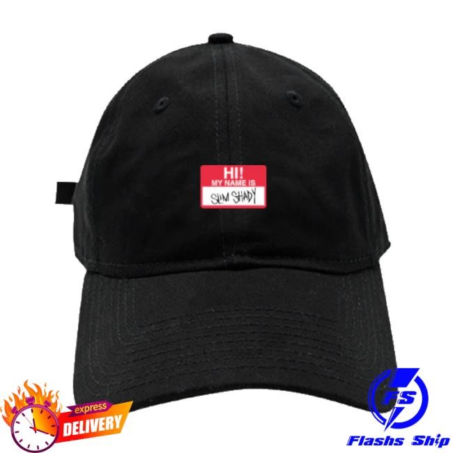 Trending Name Tag Patch Dad Hat Eminem Shop Merch Store