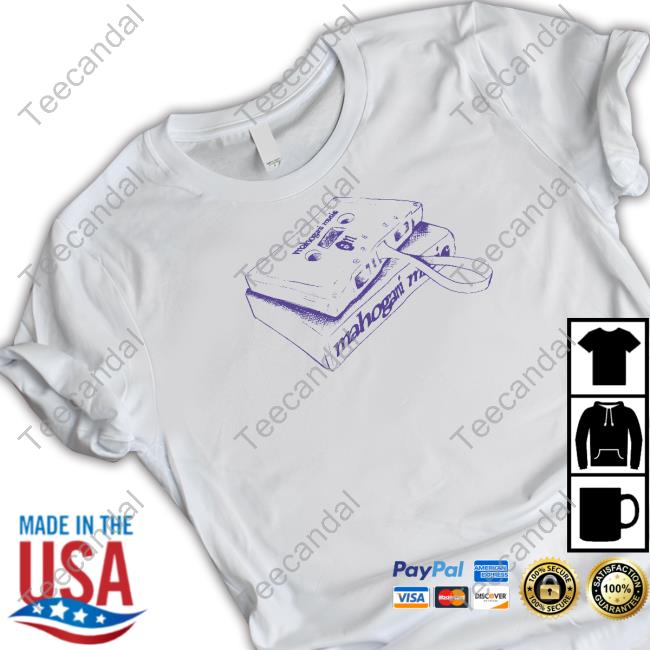 Mahogani Music White Purple Shirt